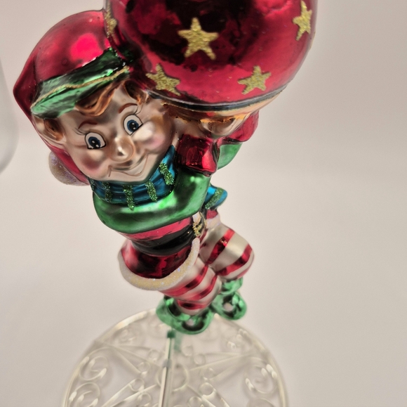 CHRISTOPHER RADKO “Helpin' Elfin” Christmas Ornament Pre-owned - Picture 1 of 9
